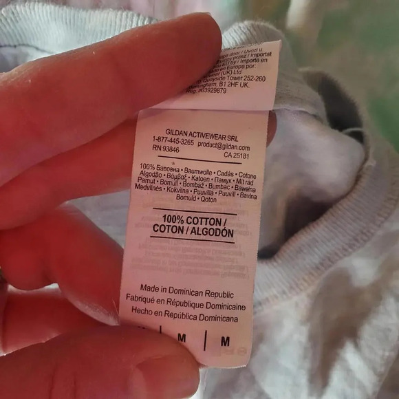 Gildan Pastel Tie-Dye Short Sleeve Crewneck T-Shirt Women's Size Medium - Picture 4 of 14